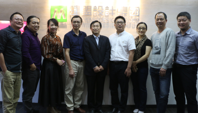 华侨大学黄安民西席一行莅临asiagame考察指导